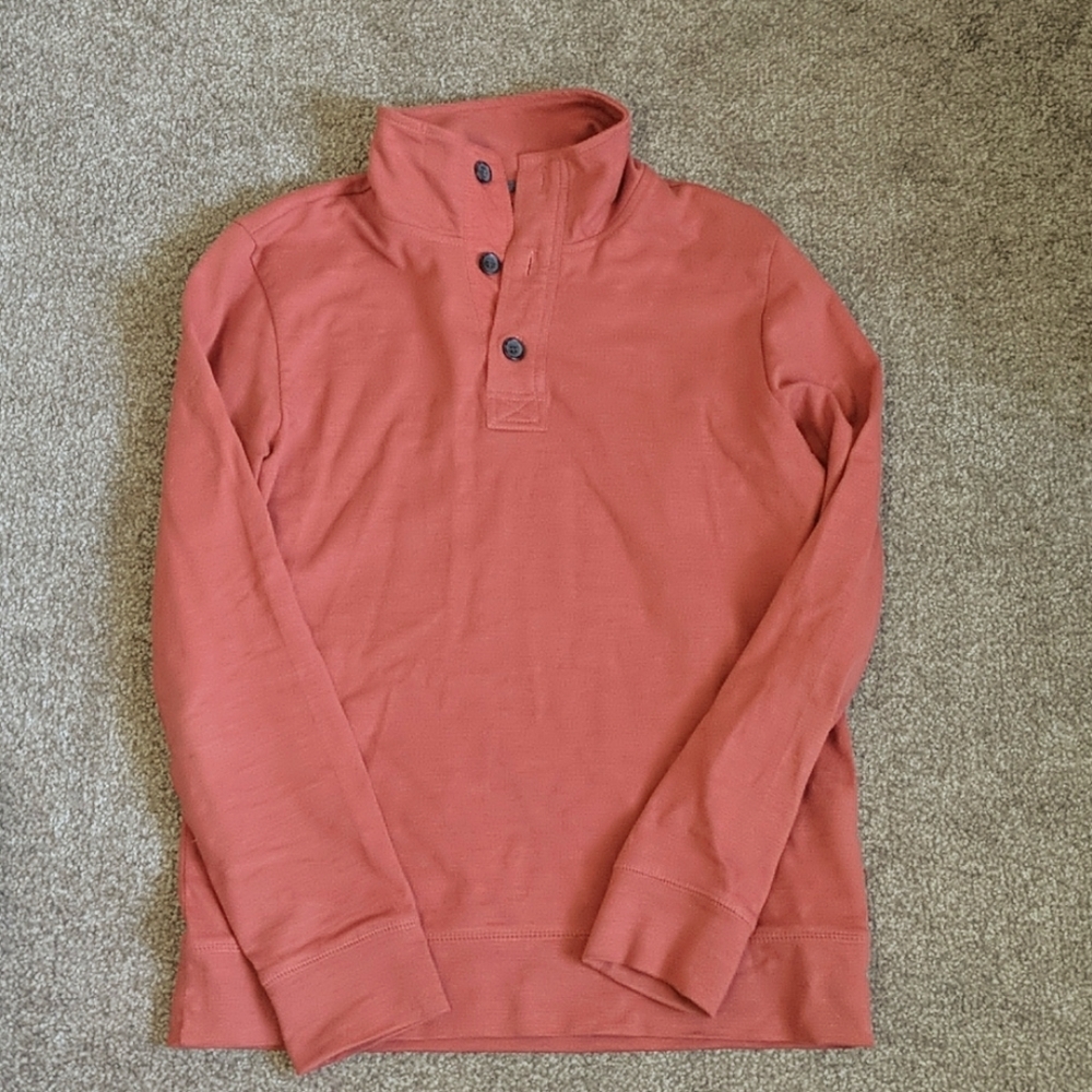 Mens tall neck sweatshirt